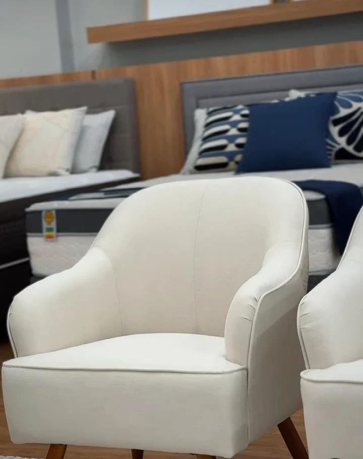 Poltrona no showroom Anjos Imperatriz